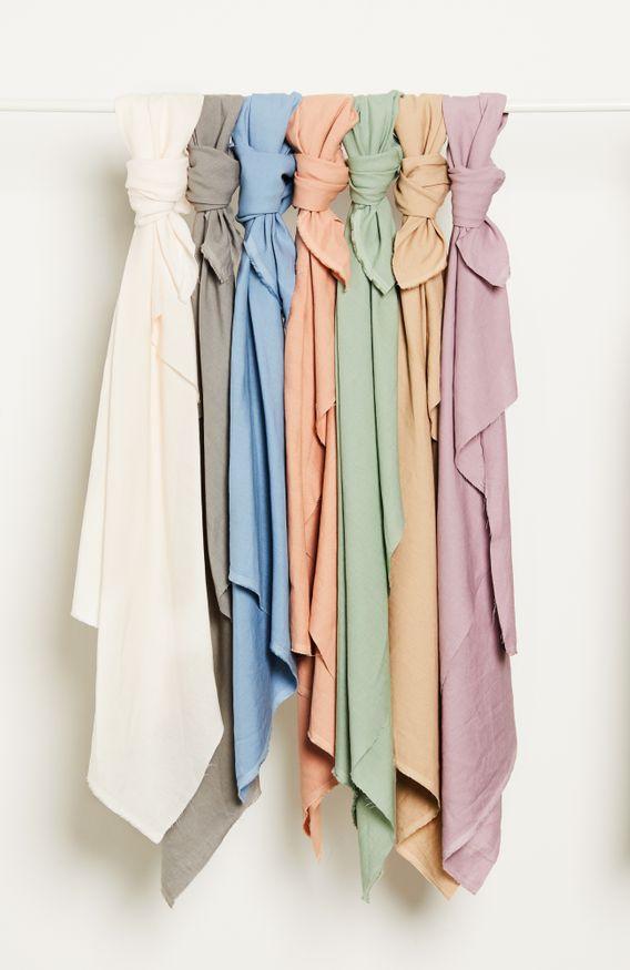 Nisa Softened Linen - mind the MAKER - Creamy White