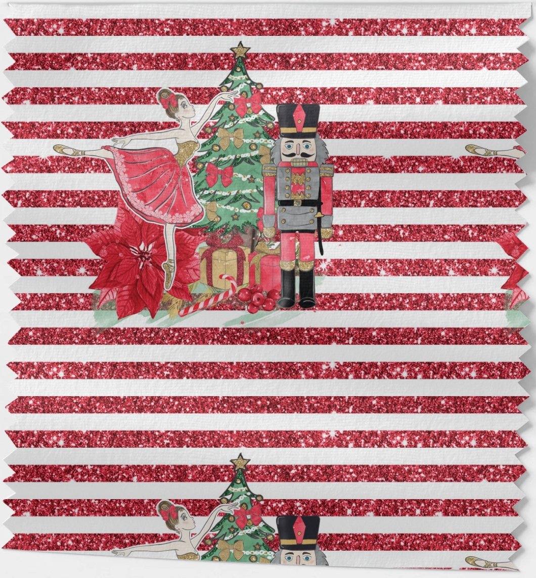 Nutcracker & Ballerina - French Terry