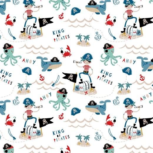 Økologisk jersey - Små Pirater