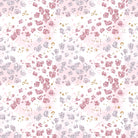 Pink & Silver Glitter dots - French Terry