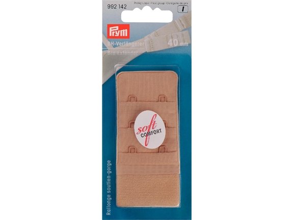 Prym BH- forlengere 40mm – Beige/hudfarge