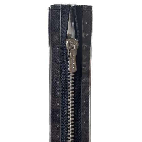 Prym Glidelås Metall M1 16cm – 210 Marineblå IKKE DELBAR