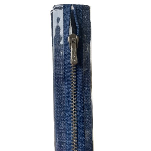 Prym Glidelås Metall M1 16cm – 223 Blå IKKE DELBAR