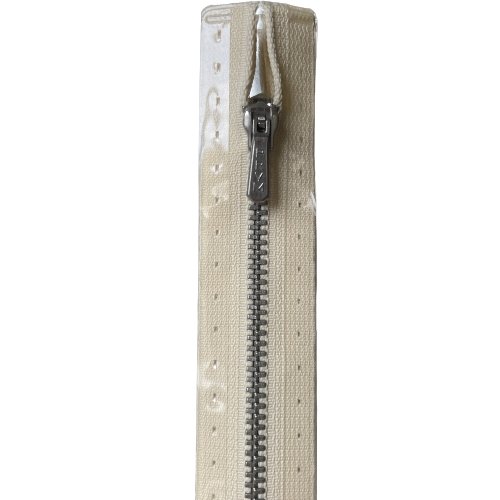 Prym Glidelås Metall M1 16cm – 869 Elfenben IKKE DELBAR