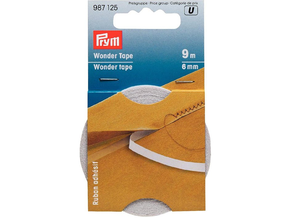 Prym Tekstiltape Wonder Tape transparent
