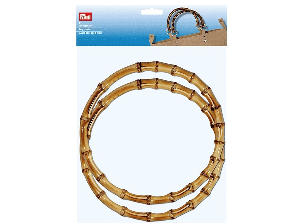 Prym Veskehåndtak Keiko rund natur, diameter 22cm