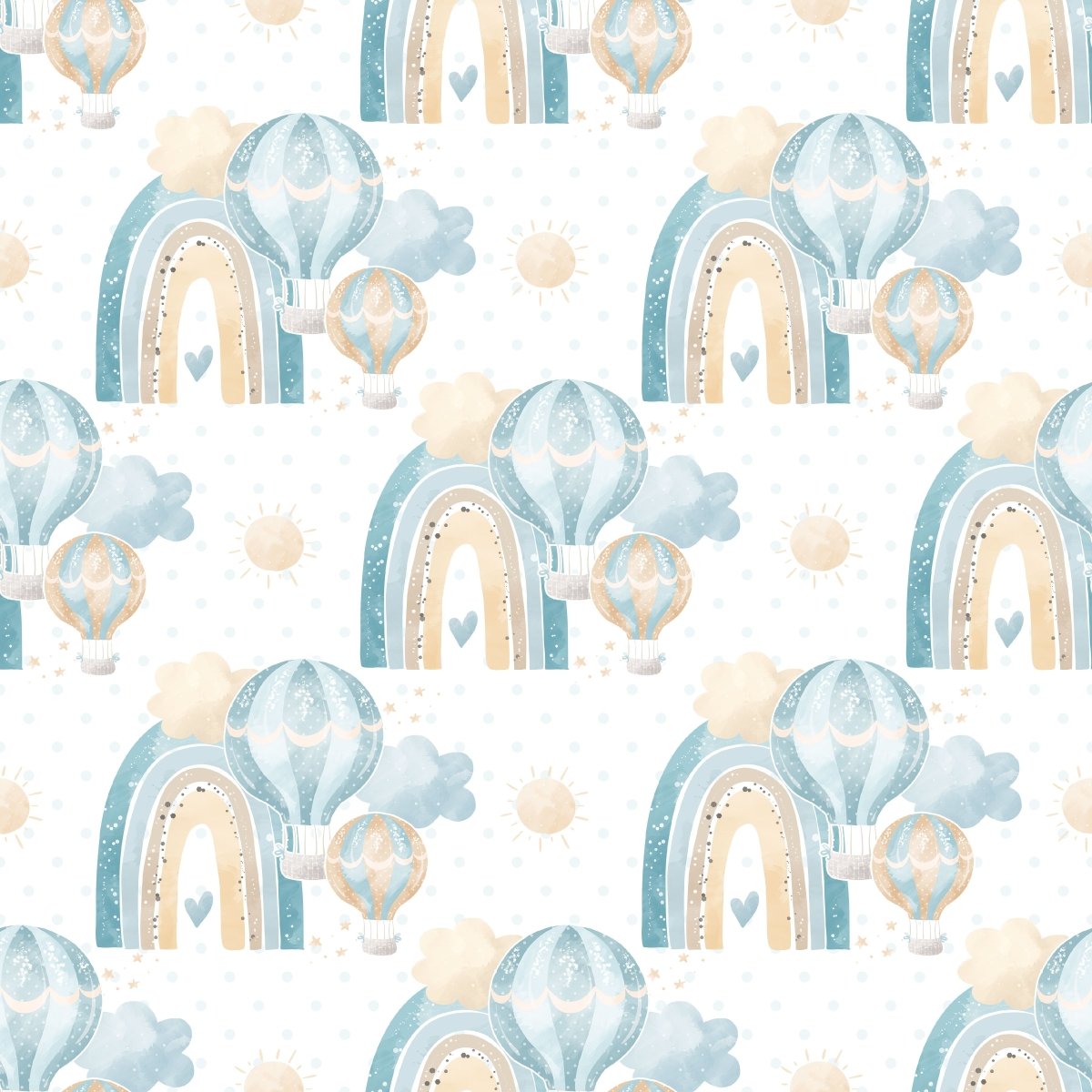 Rainbow & Air Balloon - Jersey