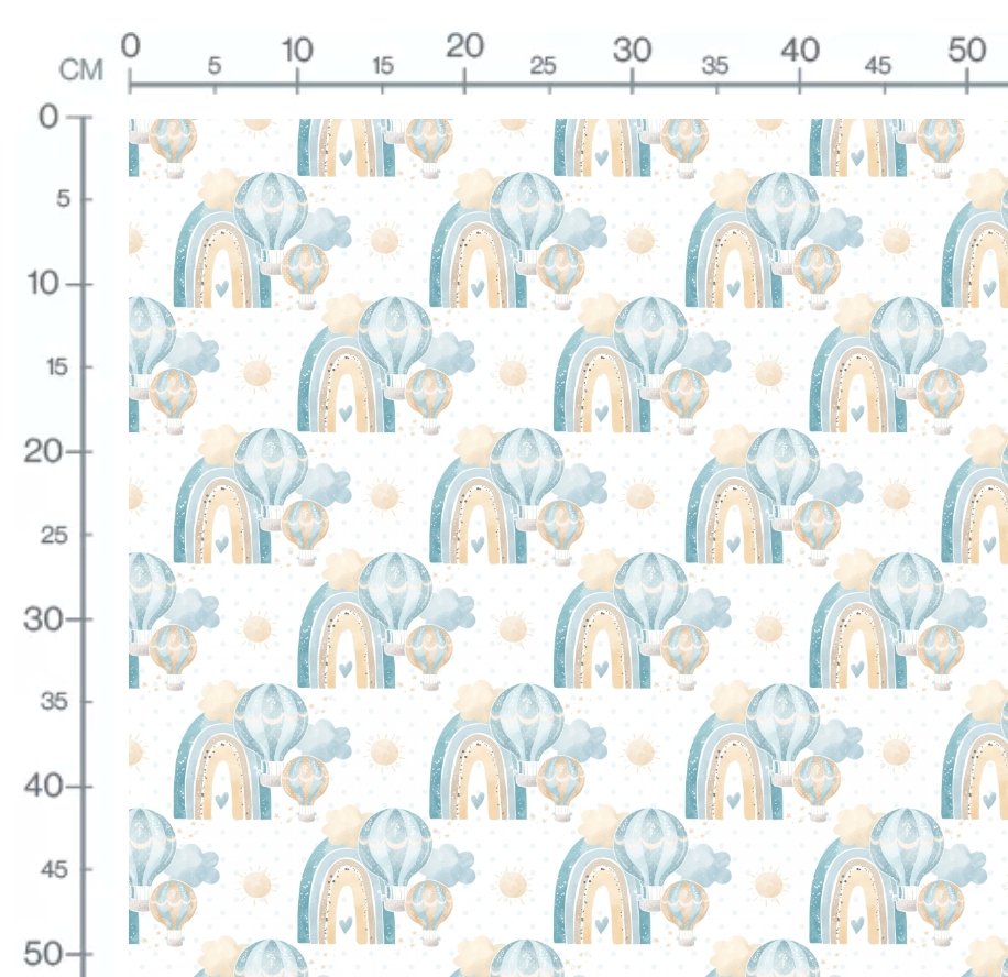 Rainbow & Air Balloon - Jersey