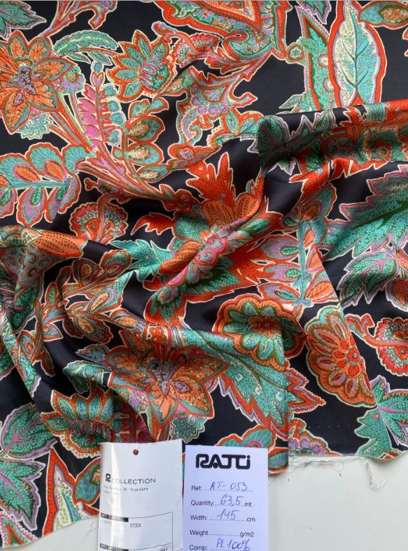 RATTI - FLORAL HAVEN - vevd stoff
