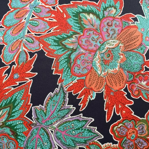 RATTI - FLORAL HAVEN - vevd stoff