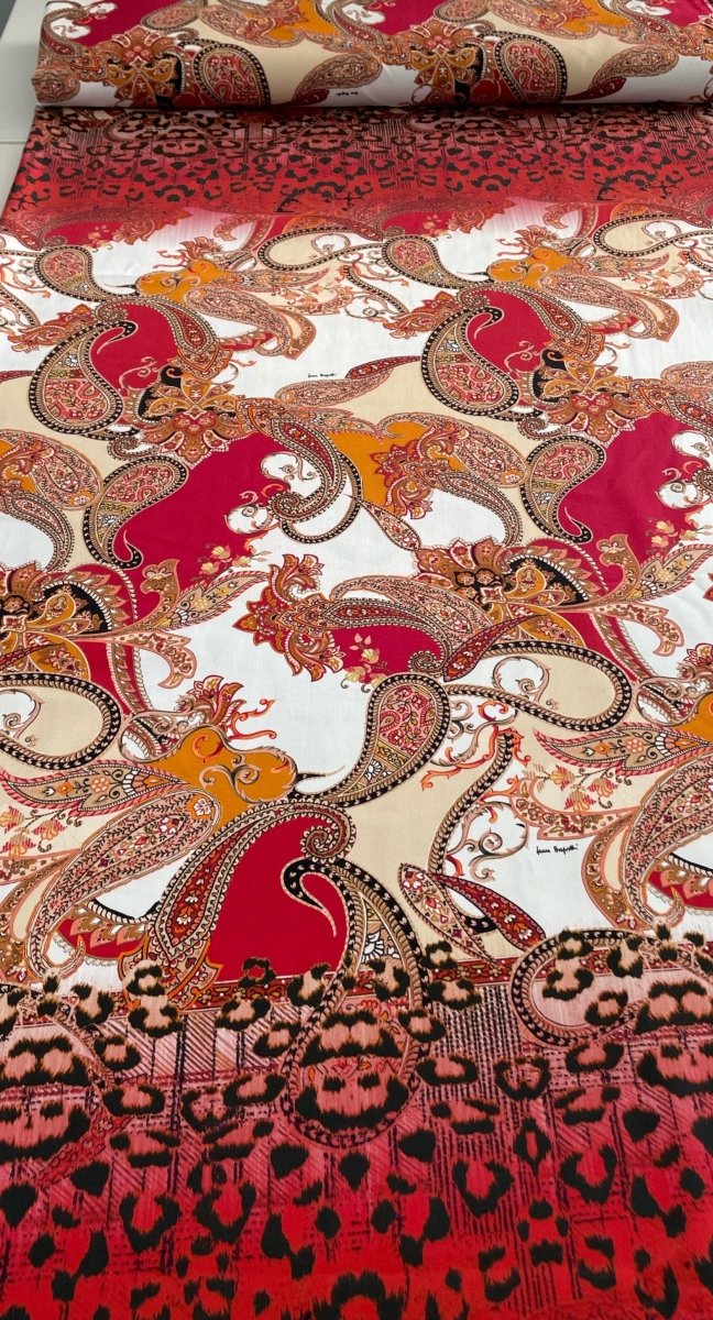 Red & White Paisley exclusive