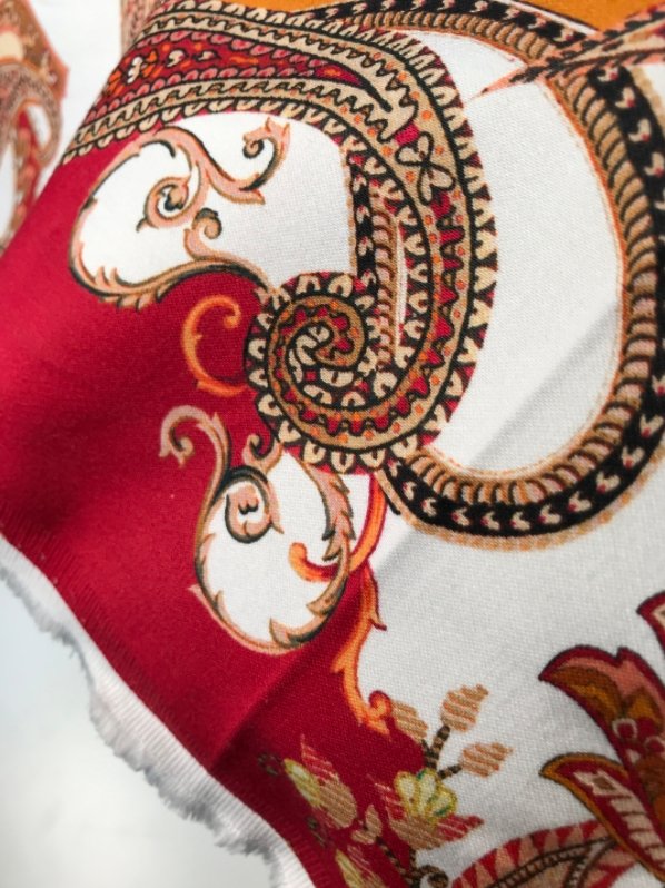 Red & White Paisley exclusive