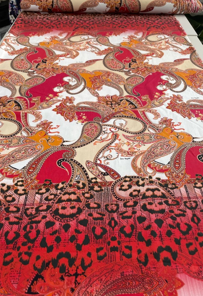 Red & White Paisley exclusive