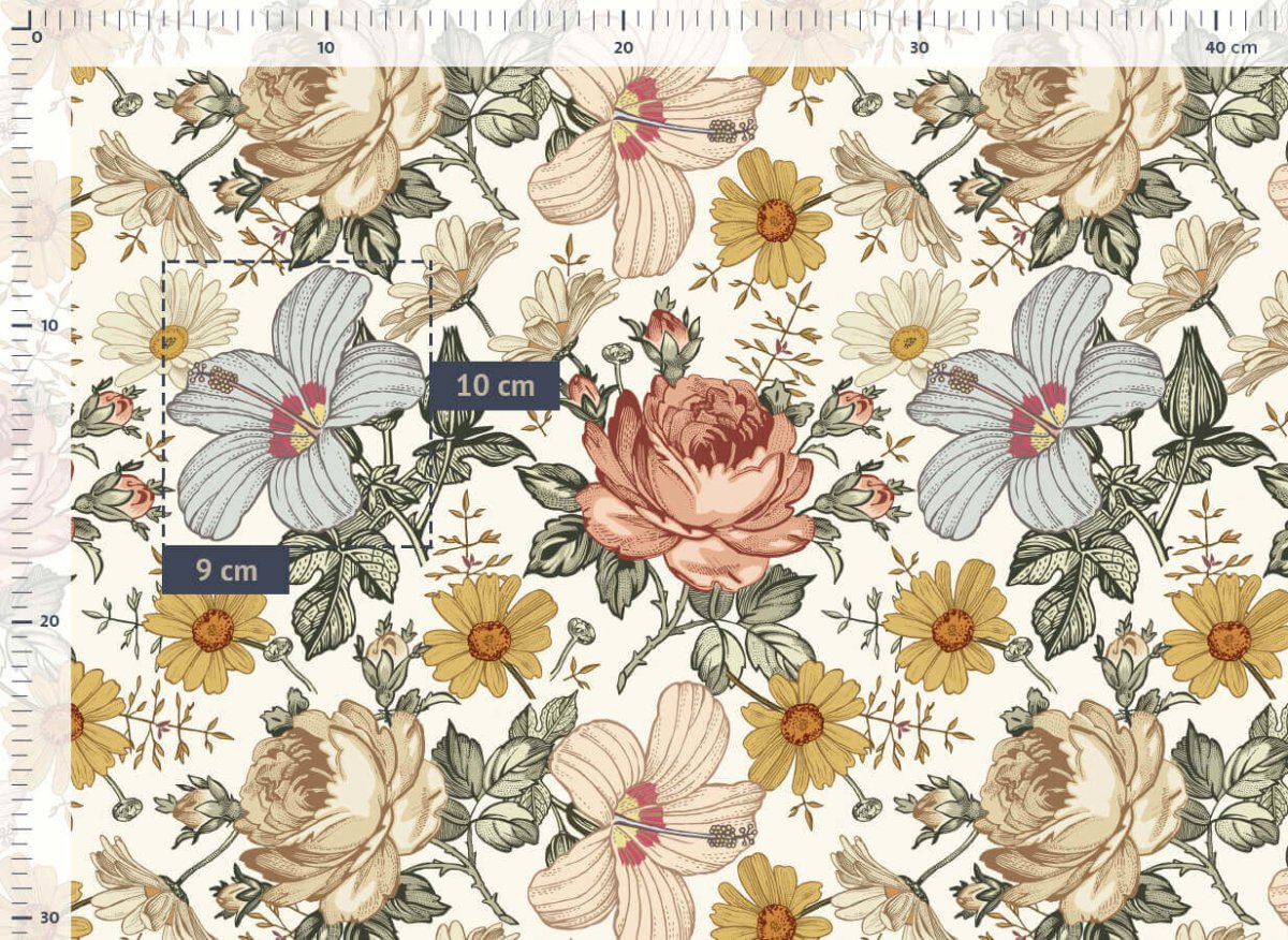 Retro Flowers jersey