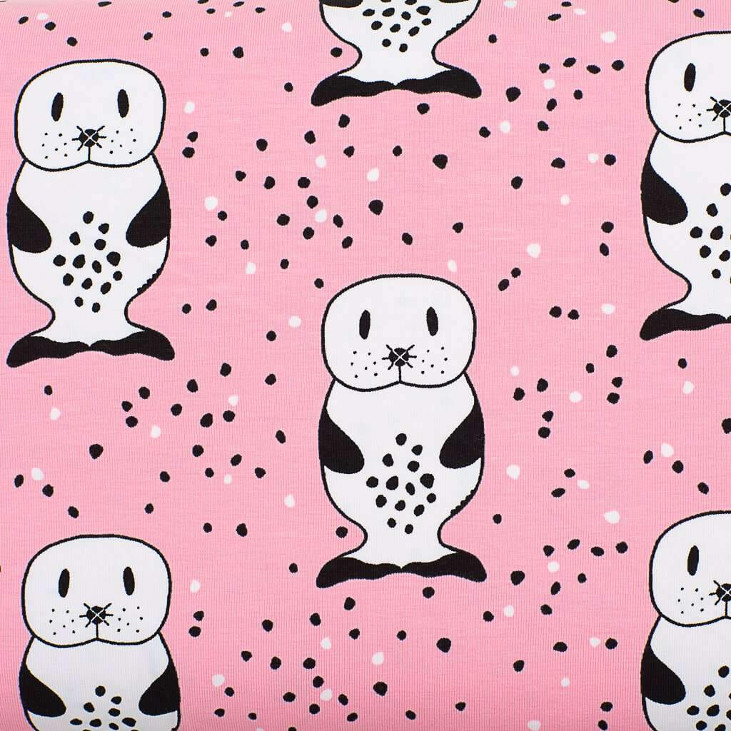 Sel rosa - økologisk jersey - MiaMea Design