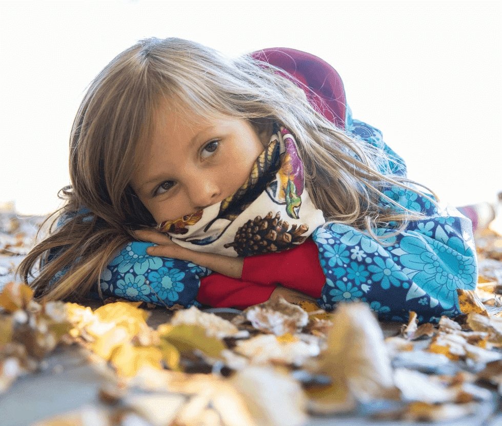 Sjal Sponge Forest - Vintage in my heart