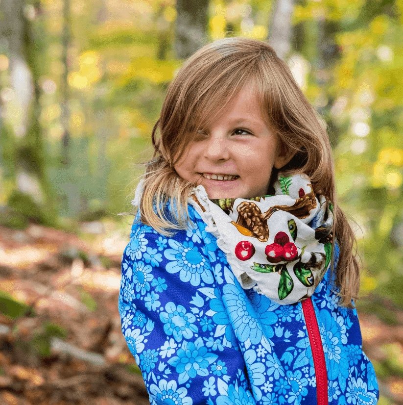 Sjal Sponge Forest - Vintage in my heart