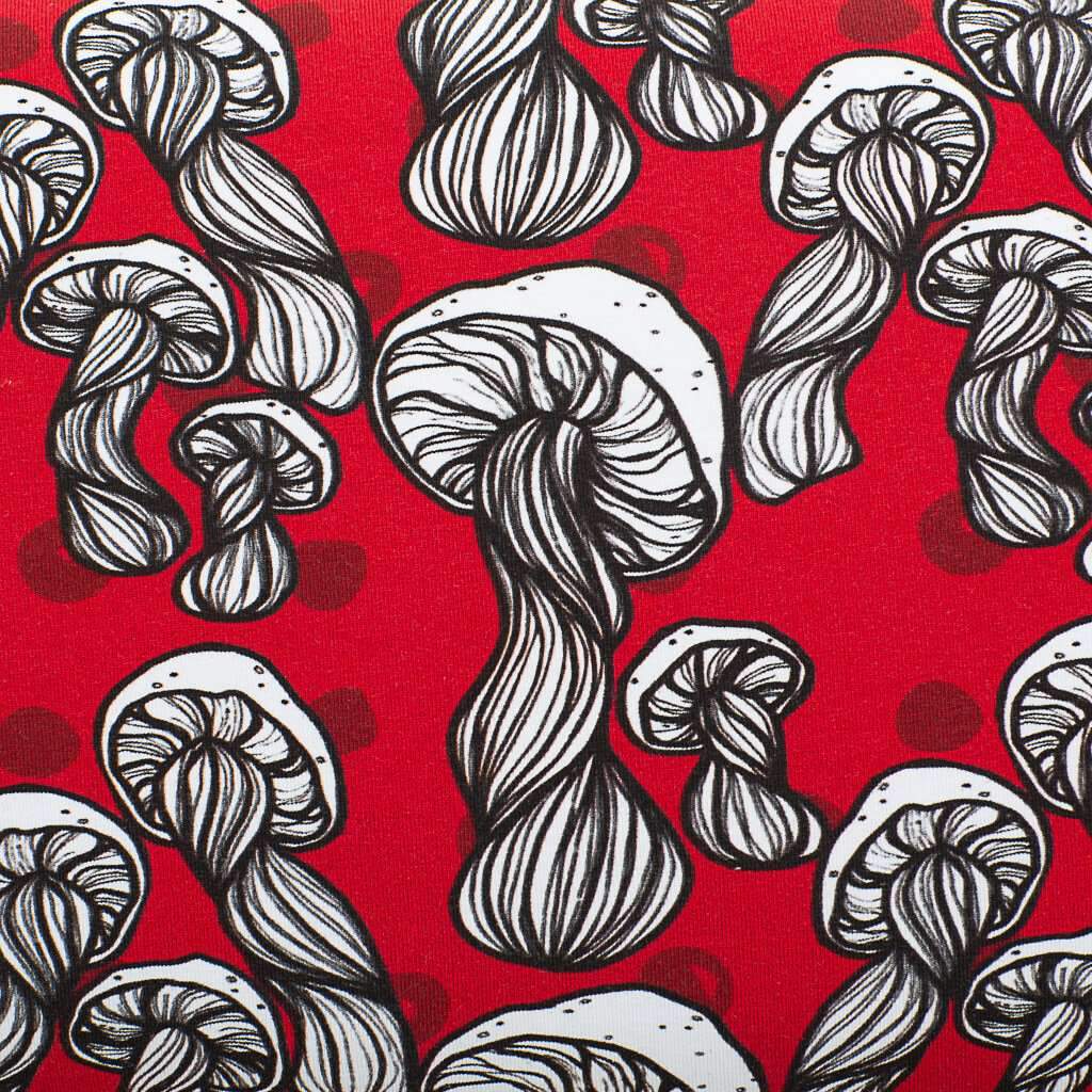 Sopp røde økologisk jersey