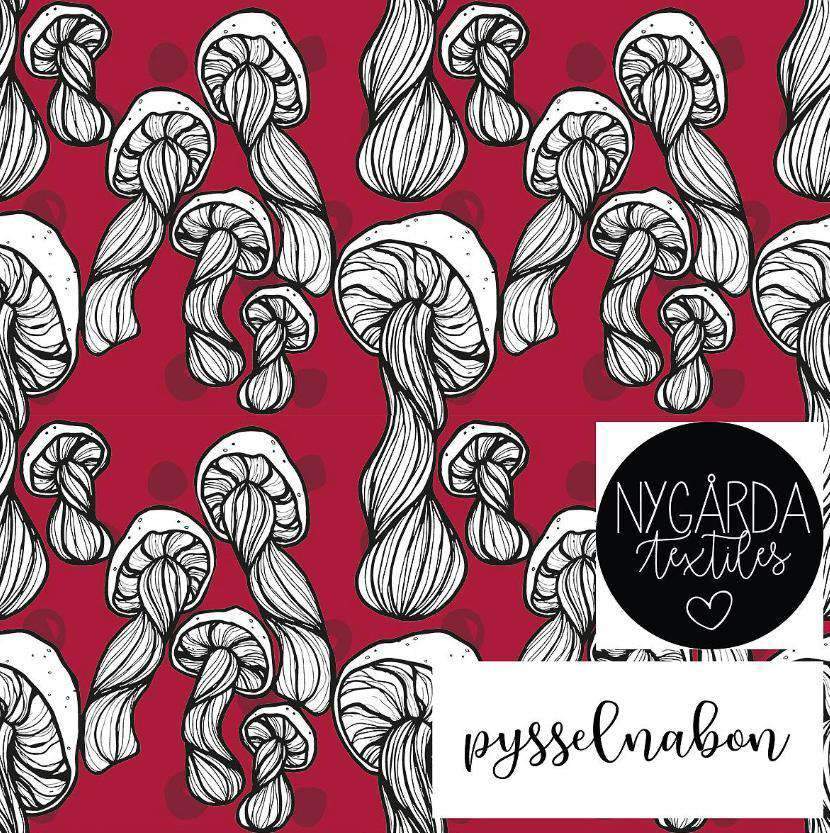 Sopp røde økologisk jersey