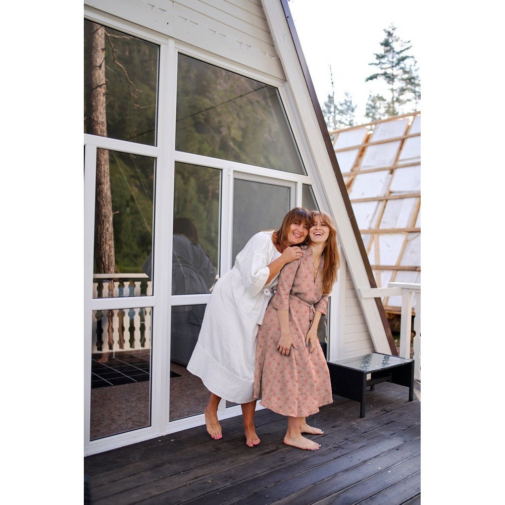 Stone Washed Embroidery - Blue