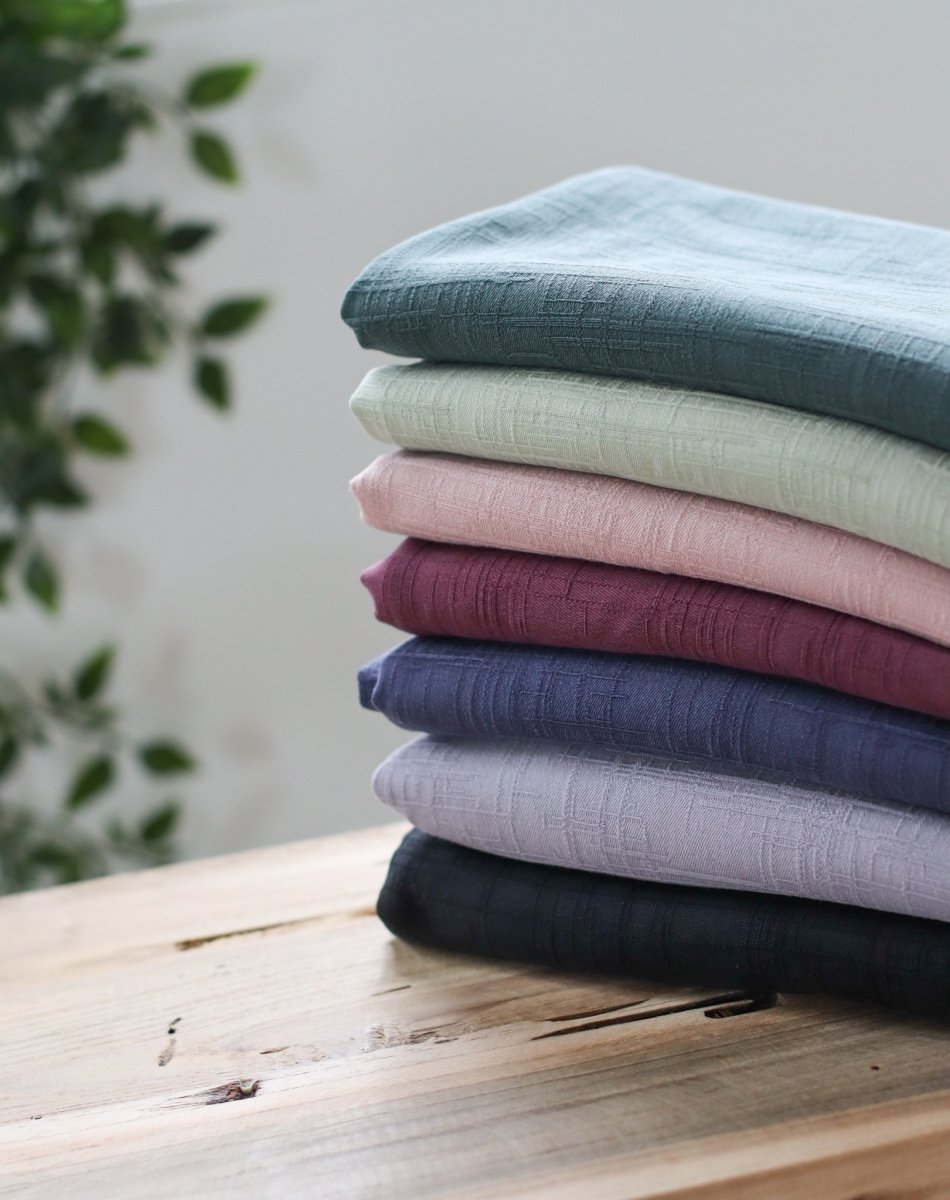 Stretchy Grunge Jacquard - meetMILK® - Blueberry