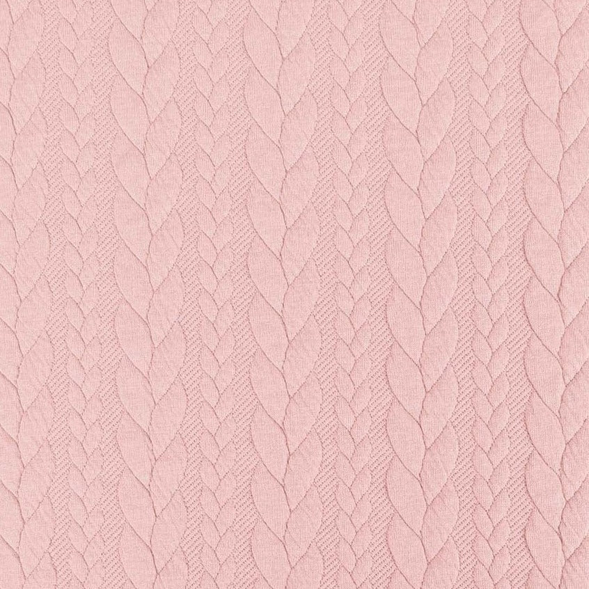 Strikket Jacquard - Kabelstrikk - Rose