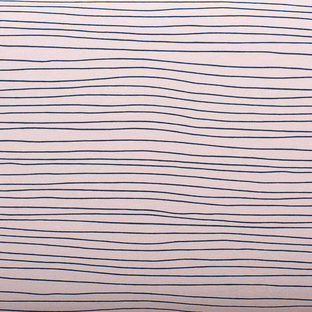 Striper rosa økologisk jersey