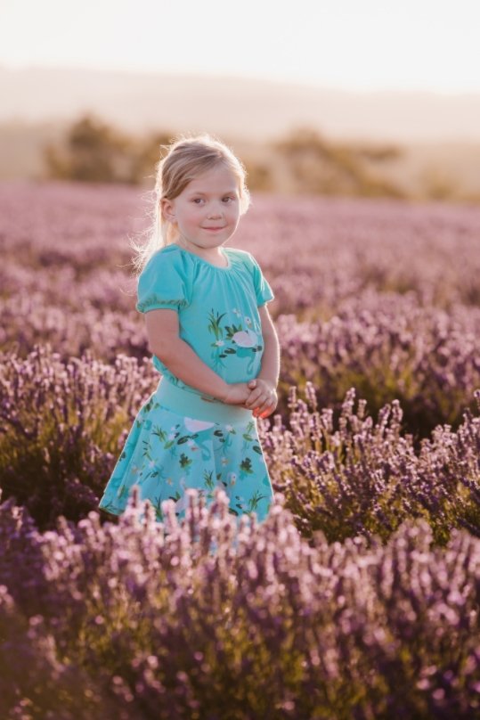 Swan lake økologisk jersey - Jny Kids