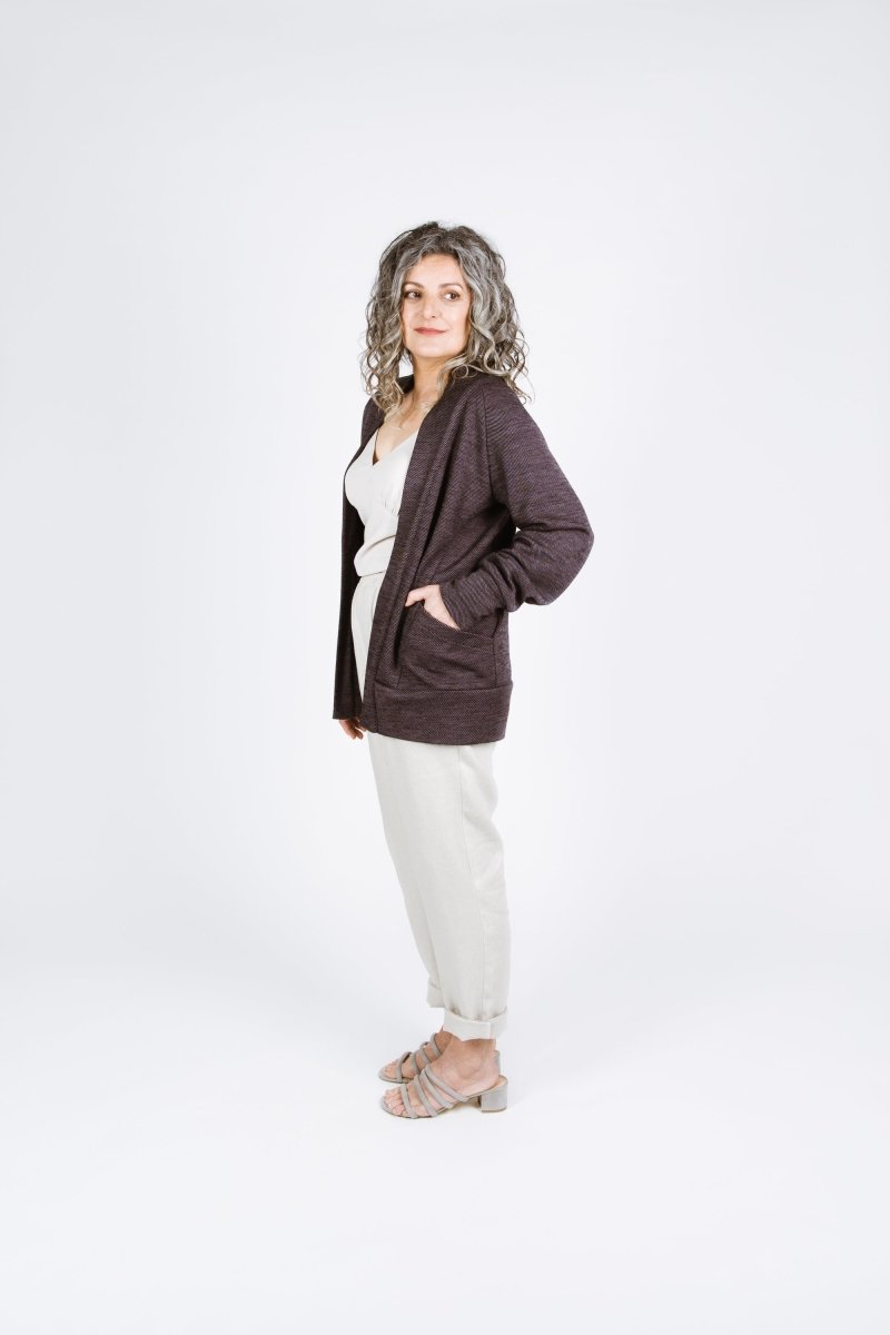 Symønster - Fjord Cardi - Papercut Patterns