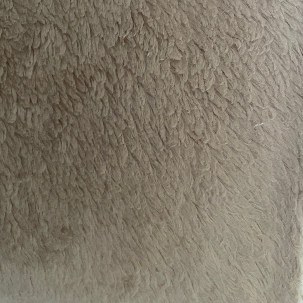 Teddy stoff - Bomull - Beige