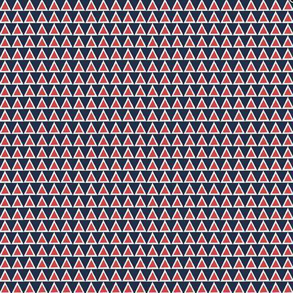 Triangler røde økologisk jersey