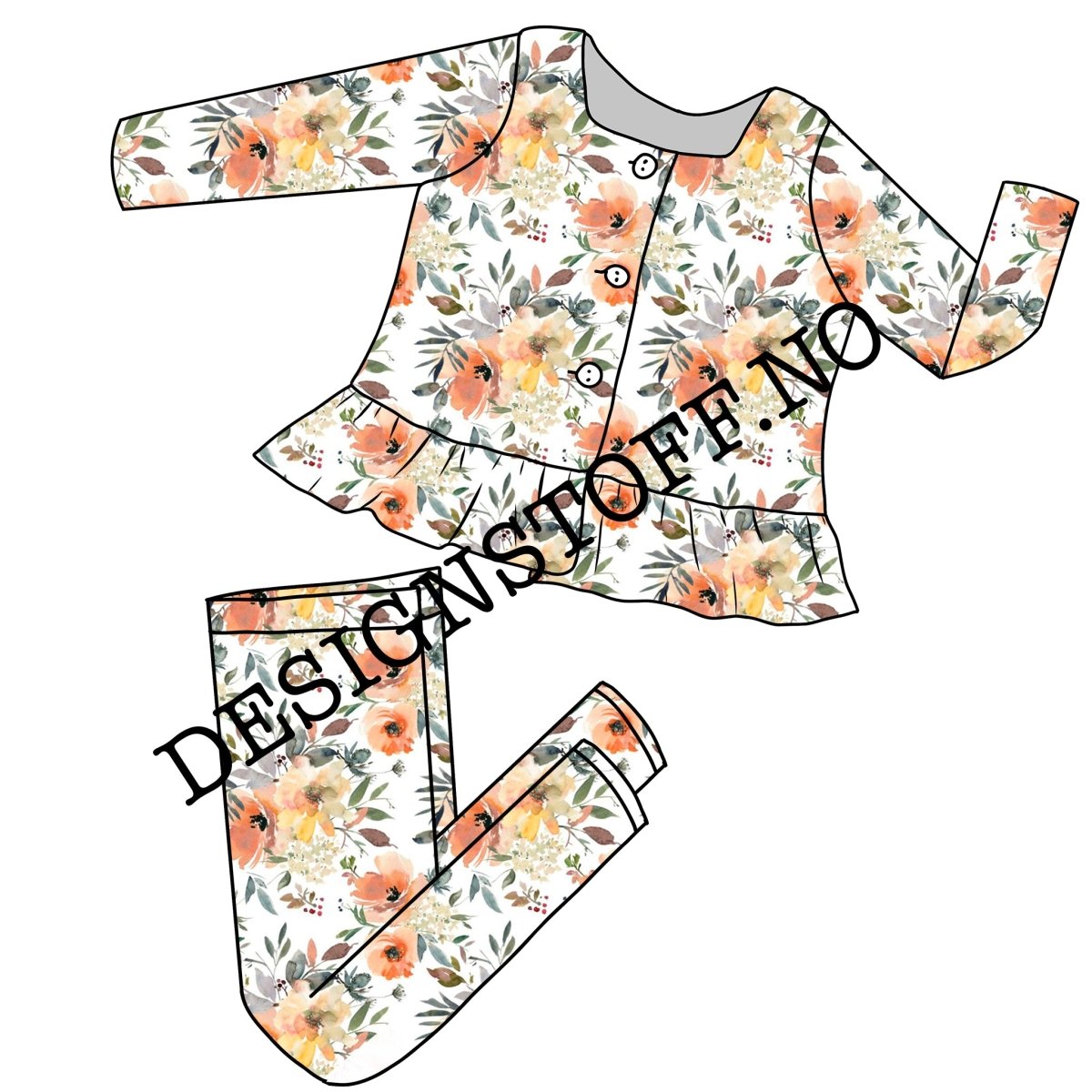 VEVD BOMULL - KIARA - TYGDRØMMAR