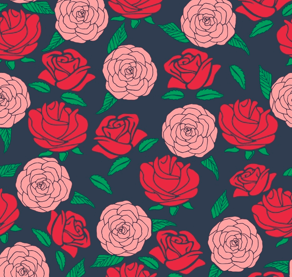 Mønstret Jacquard stoff | Designstoff