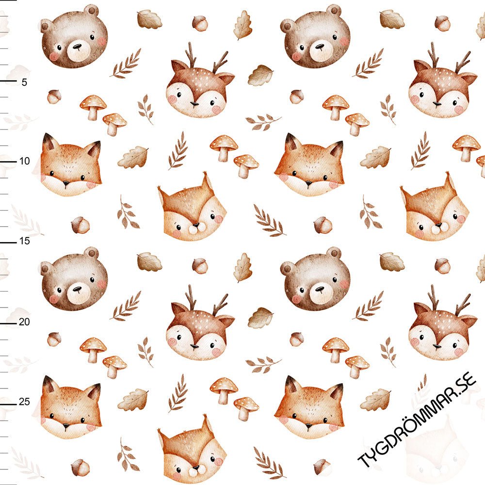 KOMMER SNART Jersey - Fall Animals - Tygdrømmar