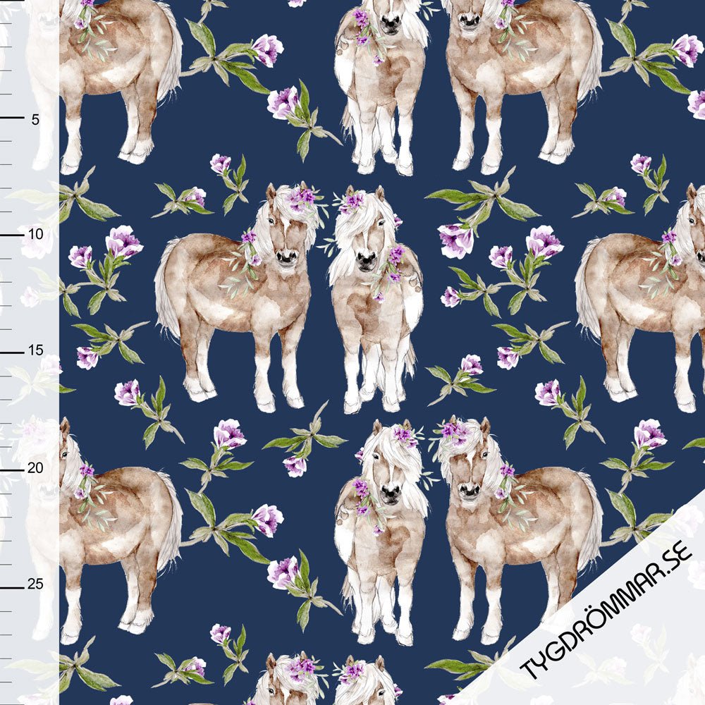 KOMMER SNART Jersey - Horse dark blue - Tygdrømmar