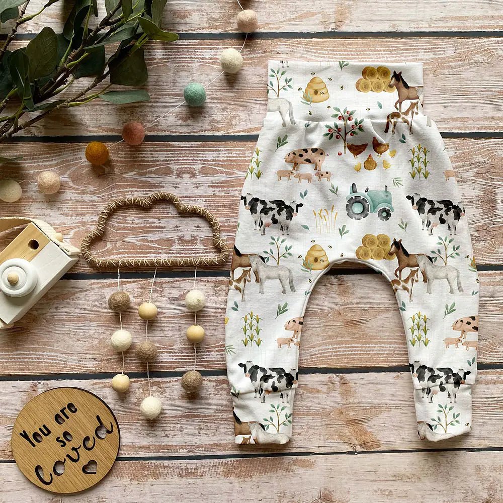 KOMMER SNART Jersey - Sweet Farm Animals - Tygdrømmar