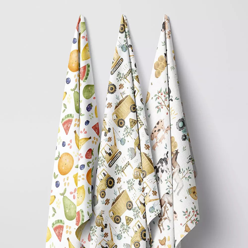 KOMMER SNART Jersey - Sweet Farm Animals - Tygdrømmar