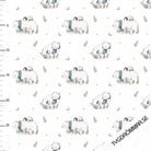 KOMMER SNART Jersey - Winter Friends - Tygdrømmar