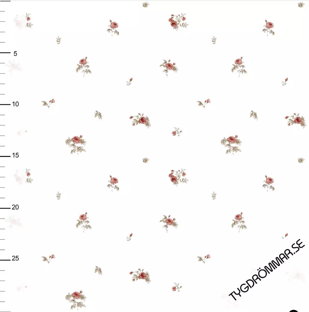 Ribbjersey - MINI ROSES - Tygdrømmar