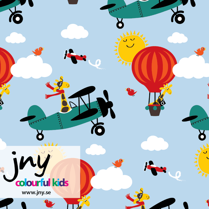 Airplay - økologisk French Terry jersey - Jny Kids