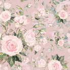 French Terry Roses - Pink
