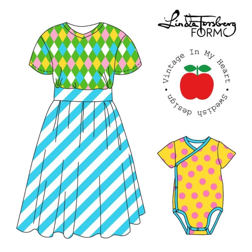 Go Colorful Diagonal Blue and White Jersey - Vintage in my heart