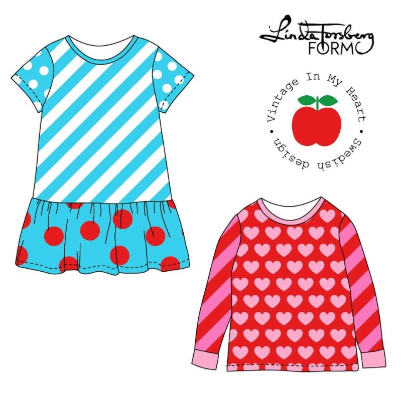 Go Colorful Diagonal Blue and White Jersey - Vintage in my heart