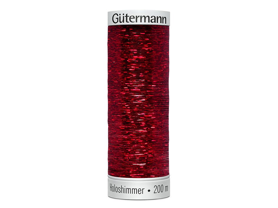Gütermann Sulky Holoshimmer 200m – Rød 6014