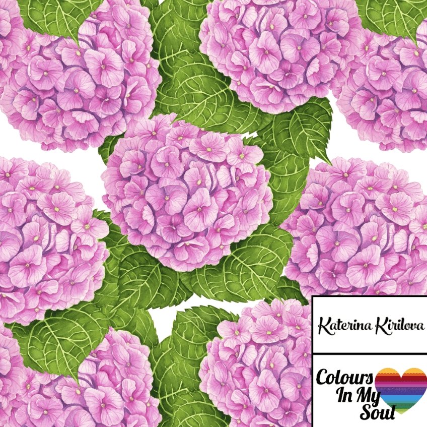Hortensia Rosa Jersey - Color in my Soul