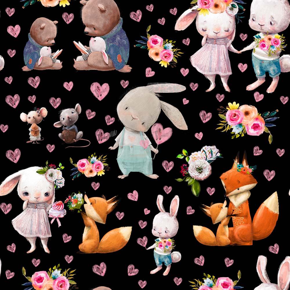 JERSEY - SWEET LOVE - SVART