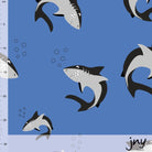 Larry the shark økologisk jersey - Jny Kids