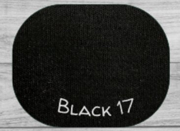 Merinoull 100% i interlock kvalitet - Black