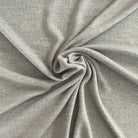 Merinoull 100% i interlock kvalitet - Light Grey Melange