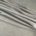 Merinoull 100% i interlock kvalitet - Light Grey Melange